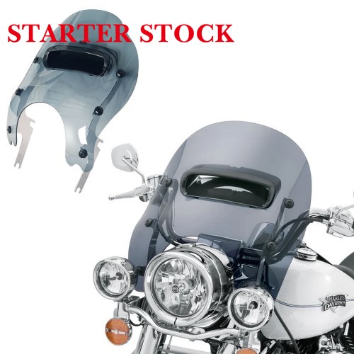 For Harley 94-later Road King Models (except FLHRS) Detachables Wind Splitter Vented Windshield Windscreenpicture3