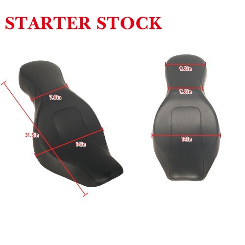 For Harley Softail Standard FXST Street Bob FXBB 2018-2025 Big Sofa Seat Cushionpicture6