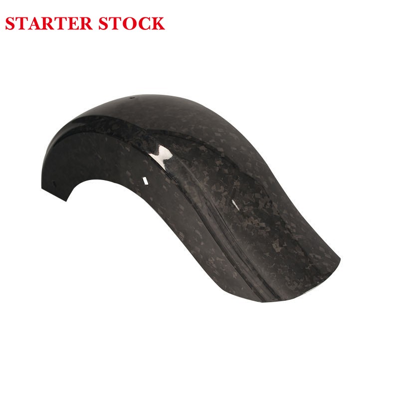 For Harley Davidson Touring 2009-2023  Rear Forged Pure Carbon Fiber Fender