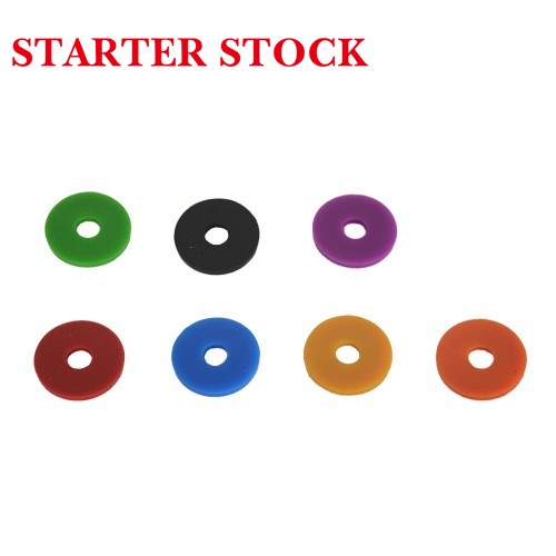 For Harley Seat Custom World Colorful Seat Rubber Washer Protector Universalpicture4