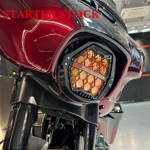 For Harley All Motorcycles 7 Inch LED Motorcycle Headlight Round 7" Headlamp with Housing Bucket DRL Hi/Low Beam Headlightpicture4