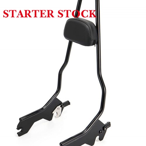 For Harley Softail FLFB FLFBS FXBR FXBRS 2018-2022 Quick Release Detachable Passenger Sissy Bar Backrestpicture2
