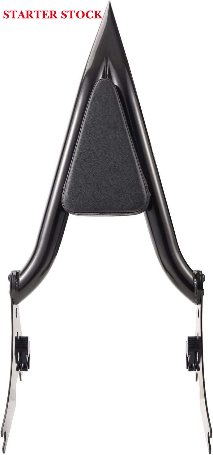 For Harley Sportster 2004-2021 Motorcycles Seats & Backrests Detachable Black Rear Passenger Backrest Sissy Bar