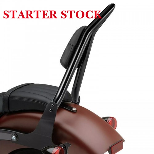 For Harley Dyna Street Bob Super Glide 2006-2017 Motorcycle Seats & Backrests 26" Detachable Dyna Passenger Backrest Sissy Barpicture2