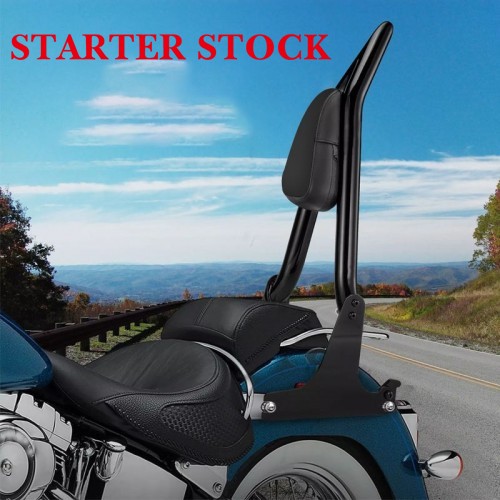For Harley Dyna Street Bob Super Glide 2006-2017 Motorcycle Seats & Backrests 26" Detachable Dyna Passenger Backrest Sissy Barpicture3