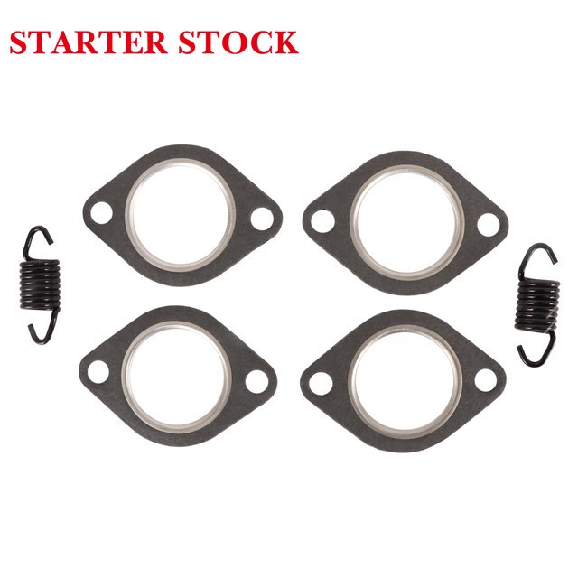 Exhaust Gasket and Spring Kit 723173 for Polaris Nor 600 Long Track LTR/Sprint  1986