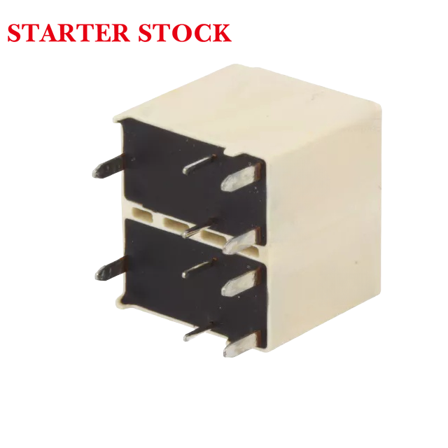 12VDC Dual-Circuit Automotive Relay HFKA-T/012-2ZPT Low Operating Voltage
