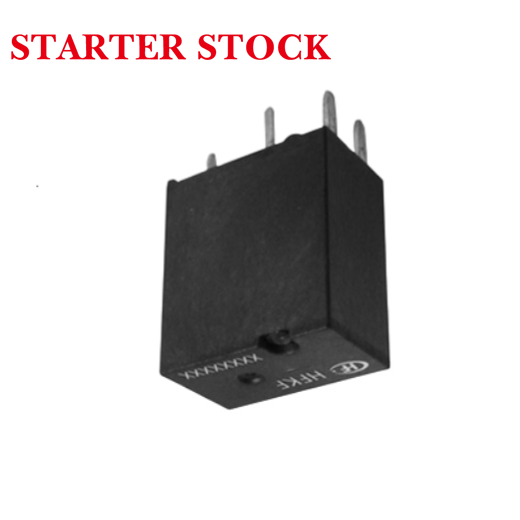 16DC Automotive Relay HFKF-T/12-2ZSPT Dual-Changeover 8-Pin