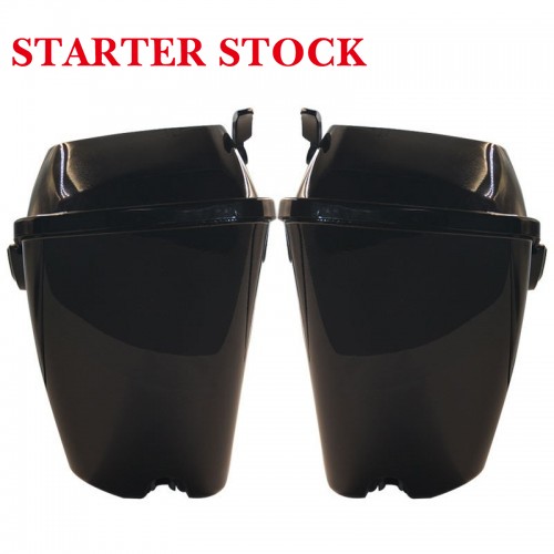Bagger Saddlebags Road King Street Glide Touring Side Box Chopped for Harley Davidson 2014-2023picture2