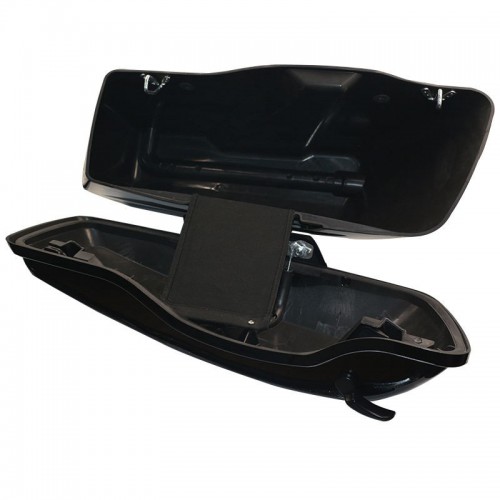 Bagger Saddlebags Road King Street Glide Touring Side Box Chopped for Harley Davidson 2014-2023