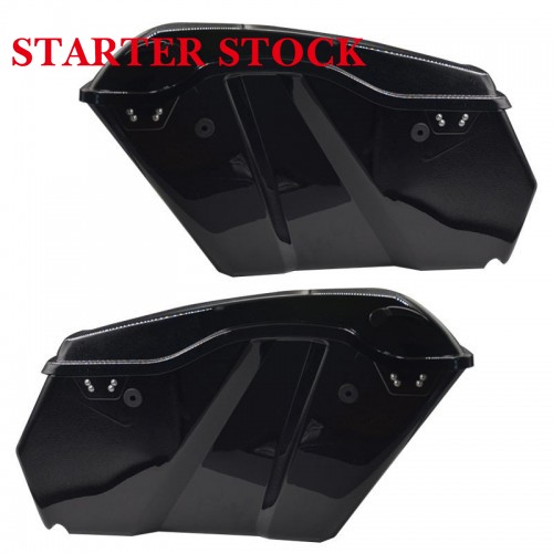 Bagger Saddlebags Road King Street Glide Touring Side Box Chopped for Harley Davidson 2014-2023picture5