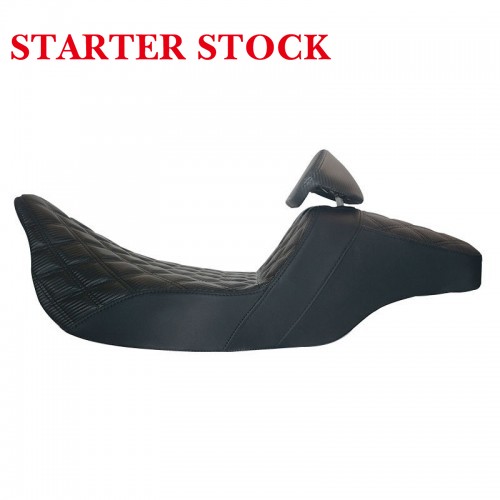 Fit for Harley Touring Electra Street Road Glide 2009-2024 Driver & Rear Passenger Seatpicture4