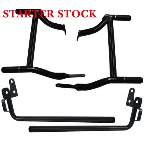Bagger Saddlebag Guard Crash Bar Premium Bumpers For Harley Street Road Glide Touring 2014-2023 Motorcycle Rearpicture3