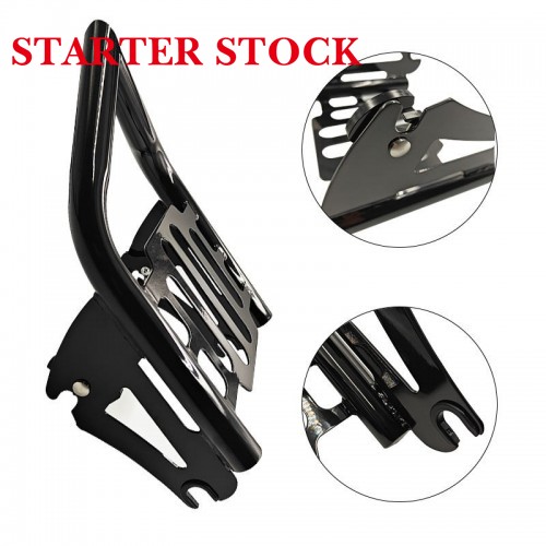 For Harley Davidson Touring 2009-2024 CW-LSR017-BK Black Motorcycle Detachable Chopper Luggage Rackpicture3