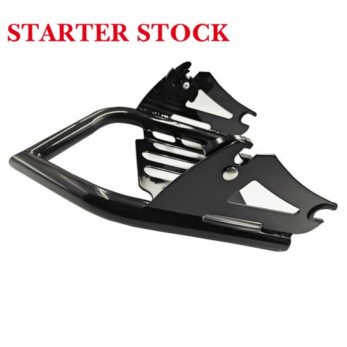For Harley Davidson Touring 2009-2024 CW-LSR017-BK Black Motorcycle Detachable Chopper Luggage Rackpicture4