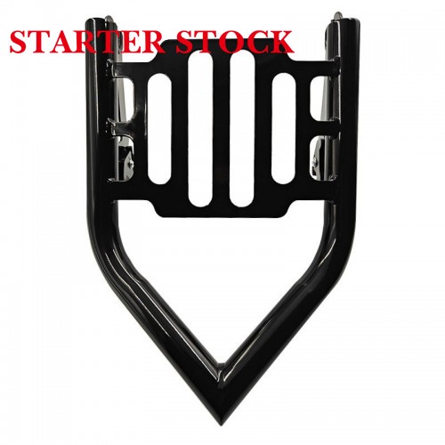 For Harley Davidson Touring 2009-2024 CW-LSR017-BK Black Motorcycle Detachable Chopper Luggage Rackpicture6