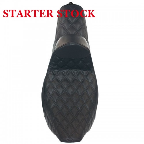 For 2009-2023 Harley Davidson Touring Models Club Style Passenger and Driver Seatpicture5