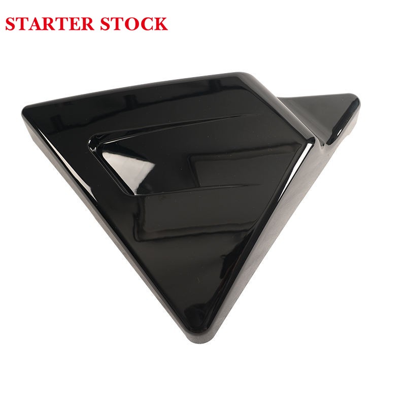 For Harley Touring 2014-2023 Triangle Black Side Battery Covers