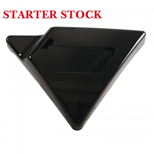 For Harley Touring 2014-2023 Triangle Black Side Battery Coverspicture5