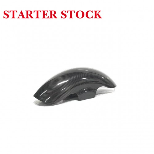 For Harley Davidson Touring Street Road Glide 2014-2023 Front Chopped Short Pure Carbon Fiber Fenderpicture5