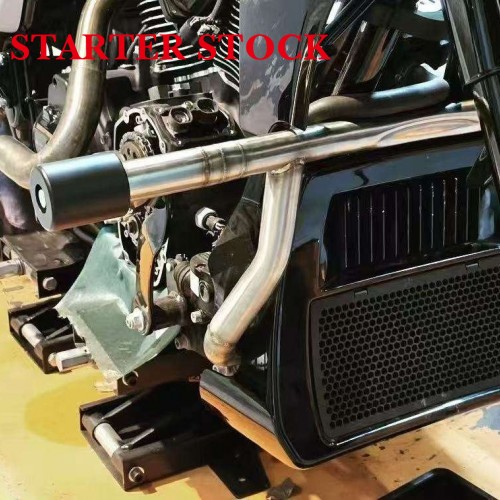 For Harley Touring 2014-2025 Stainless Welding Front Club Style Crash Bar Engine Highway Guardpicture2