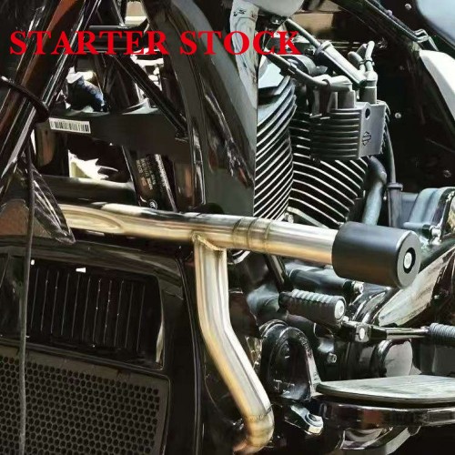 For Harley Touring 2014-2025 Stainless Welding Front Club Style Crash Bar Engine Highway Guardpicture3