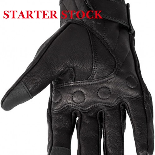 Leather Motorcycle Gloves Goatskin Touch Screen Full Finger, Full Finger Touchscreen Windproof for BMX ATV MTB Riding, Road Racing, Cycling, Climbing, Motocrosspicture3