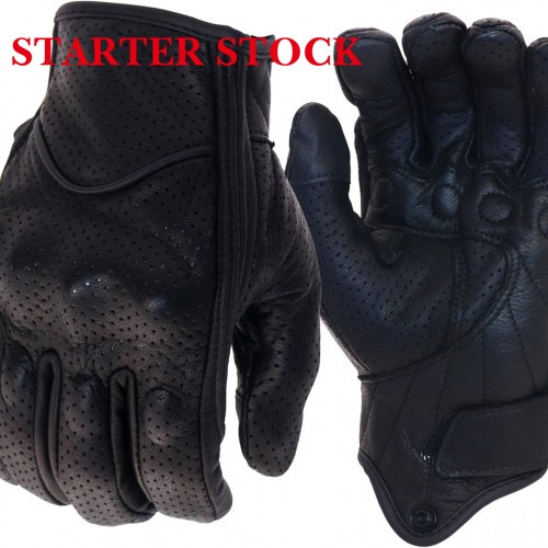Leather Motorcycle Gloves Goatskin Touch Screen Full Finger, Full Finger Touchscreen Windproof for BMX ATV MTB Riding, Road Racing, Cycling, Climbing, Motocrosspicture6