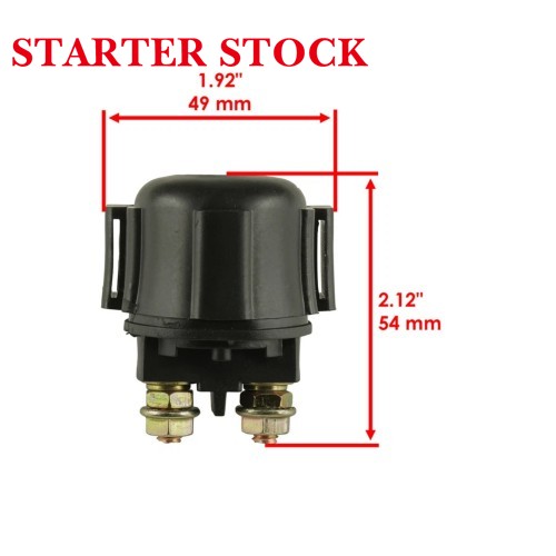 Starter Relay Compatible with Atv Yamaha Moto-4 350 YFM350 1987-1995picture5