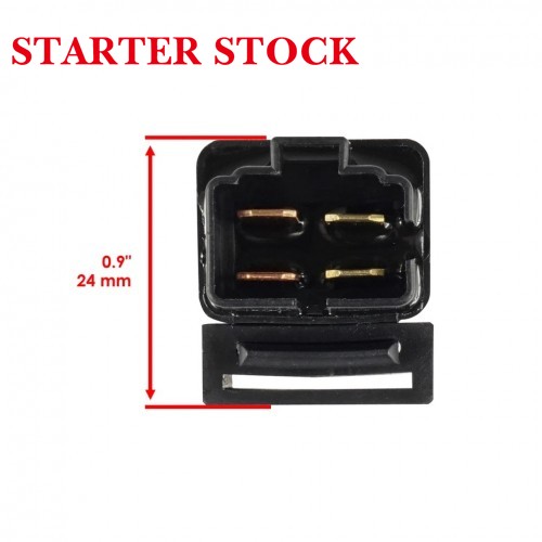 Starter Relay Compatible with Yamaha Big Wheel Elec Start Bw200e 1986-1988picture4