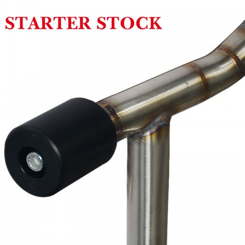 For Harley Touring Street Road Glide 2014-2024 Stainless Welding Pattern Saddlebag Guard with Support Bar Crash Barpicture5