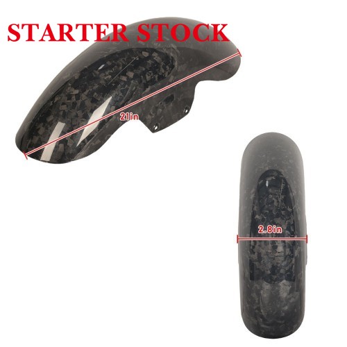 For Harley Touring 14-23 Forged Carbon Fiber Front 19 Inch Fenderpicture6