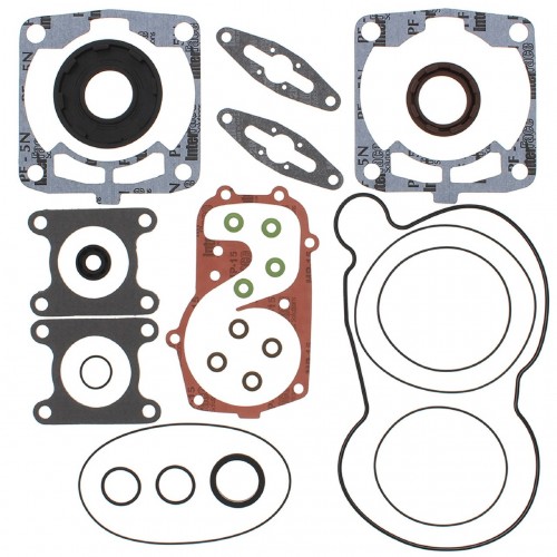 Complete Gasket Kit with Oil Seals for Polaris 600 HO IQ CFI/LX/Switchback/Touring（2007-2008）711298