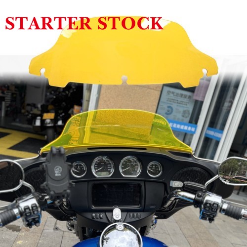 For Harley Touring Street Glide Ultra Limited 2014-2023 PC 7" Customized Windshield Colorful Windscreenpicture4