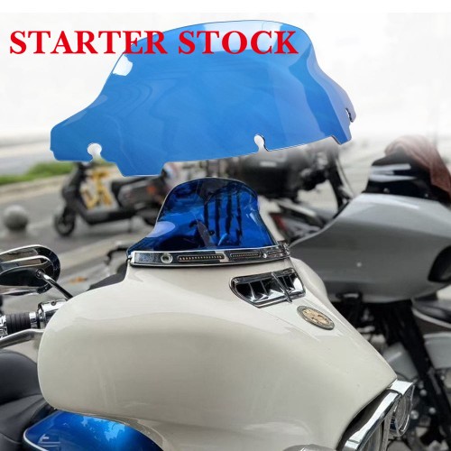 For Harley Touring Street Glide Ultra Limited 2014-2023 PC 7" Customized Windshield Colorful Windscreenpicture5