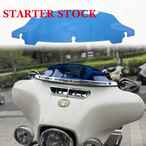 For Harley Touring Street Glide Ultra Limited 2014-2023 PC 4.5" Customized Windshield Colorful Windscreenpicture2