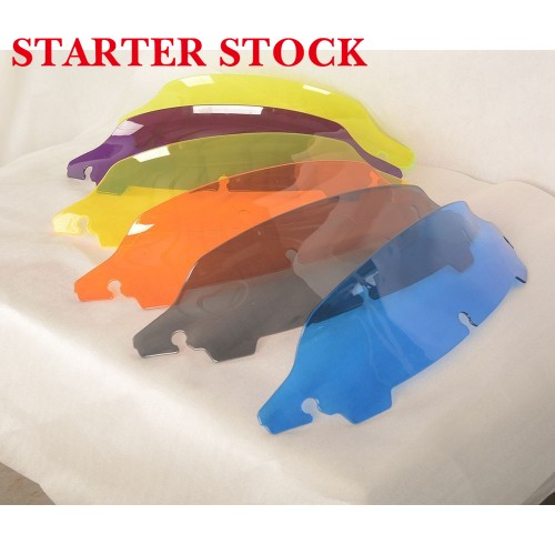 For Harley Touring Street Glide Ultra Limited 2014-2023 PC 4.5" Customized Windshield Colorful Windscreenpicture3