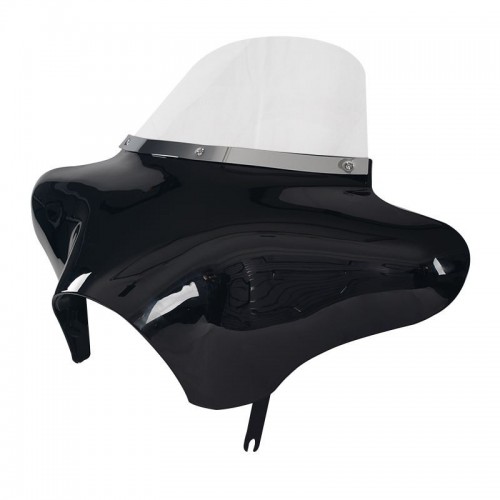 For Harley Davidson FLHRXS Road King Special 2017-2024 Batwing Headlight Fairing with Clear Windshield