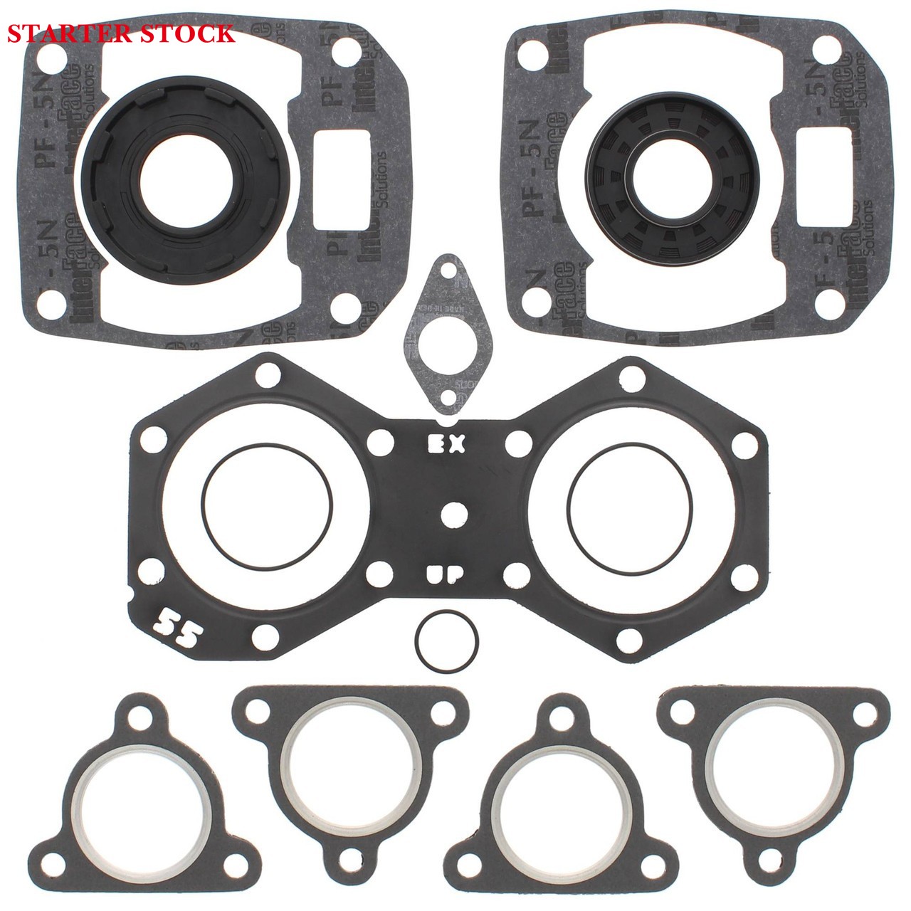 Complete Gasket Kit with Oil Seals for Polaris 550 Pro X Fan 2004 711286