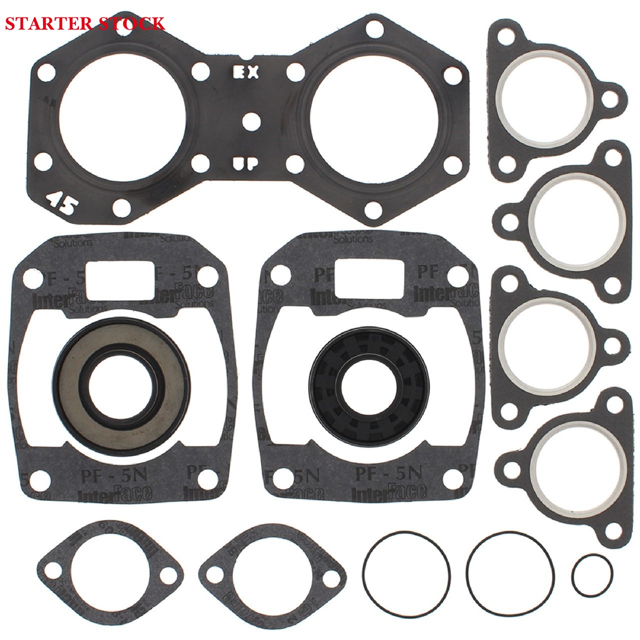 Complete Gasket Kit with Oil Seals for Polaris XCF SP Edge 440 1999-2001 711236