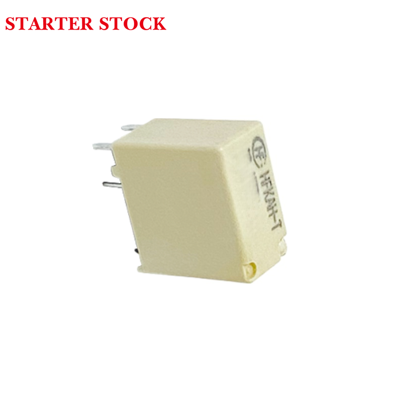 A set of 0.48W automotive relays HFKAH-T/12-1ZLT low power consumption