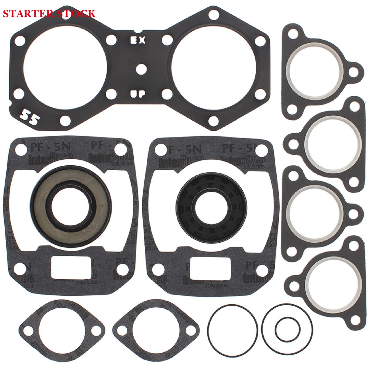 Complete Gasket Kit with Oil Seals for Polaris Trail Touring 550 2000-2003 711238