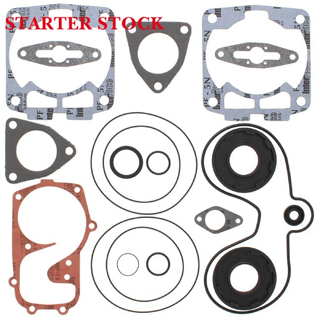 Complete Gasket Kit with Oil Seals for Polaris HO RMK 144	2006 600cc 711291