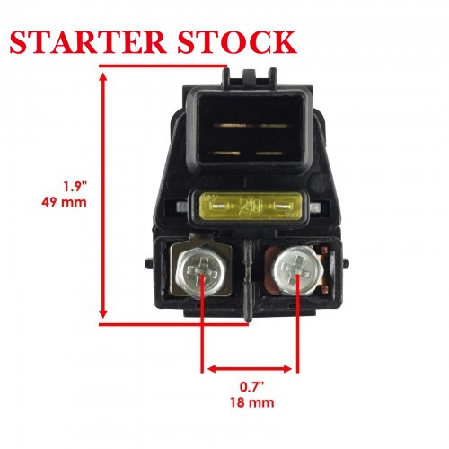 3409-025 Starter Relay Compatible with Arctic Cat 400 Dvx 2004-2008picture2