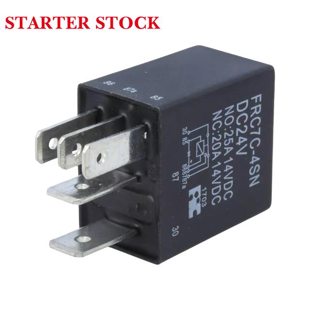 25A Automotive Relay 384Ω 1.5W FRC7C-4SN-DC24V