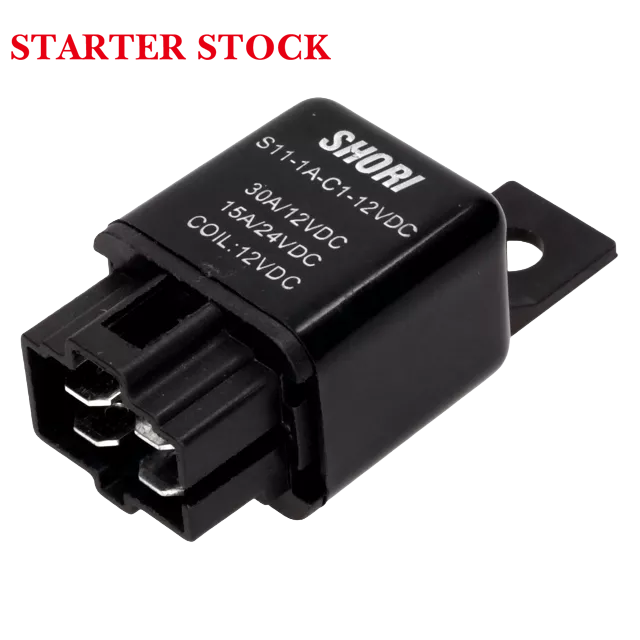 30A Automotive Relay 0.1Ω 1.4W S11-1A-C1-12VDC