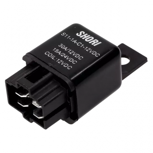 30A Automotive Relay 0.1Ω 1.4W S11-1A-C1-12VDC
