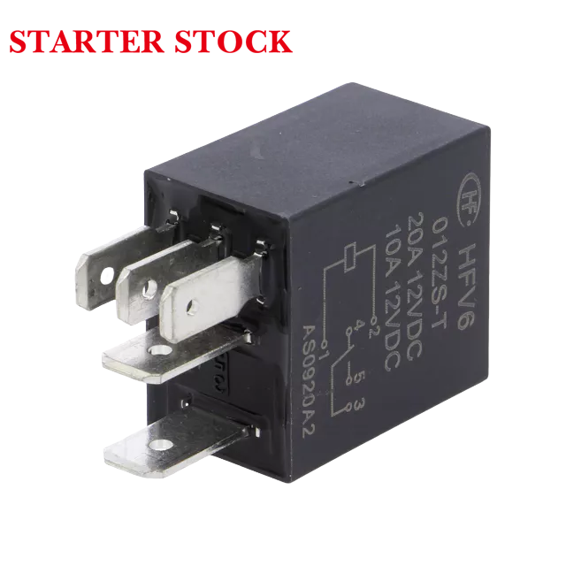 30A 1.6W Automotive Relay 90Ω HFV6/012ZS-T