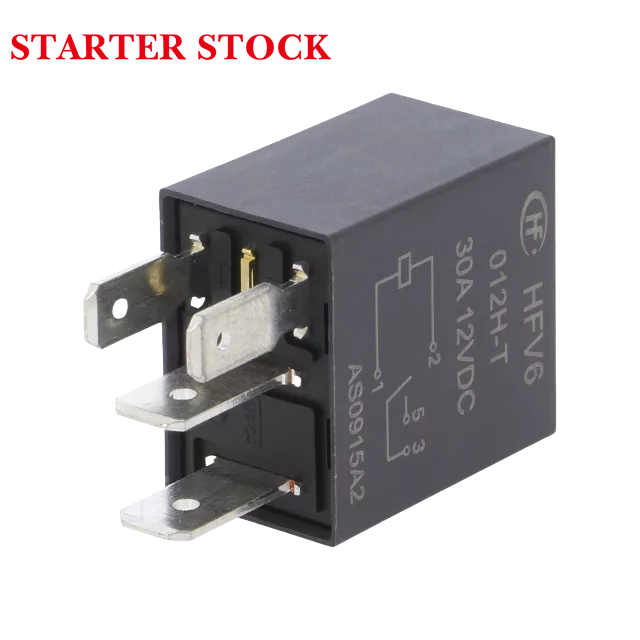HFV6/012H-T 30A 1.6W 12V DC Automotive Relay 90Ω