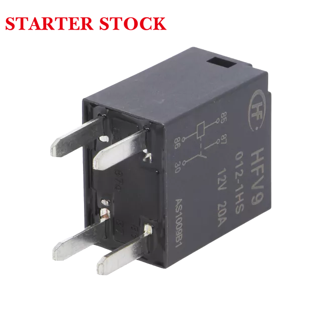 HFV9/012-1HS 1.3W 30A 12V DC Automotive Relay 109Ω